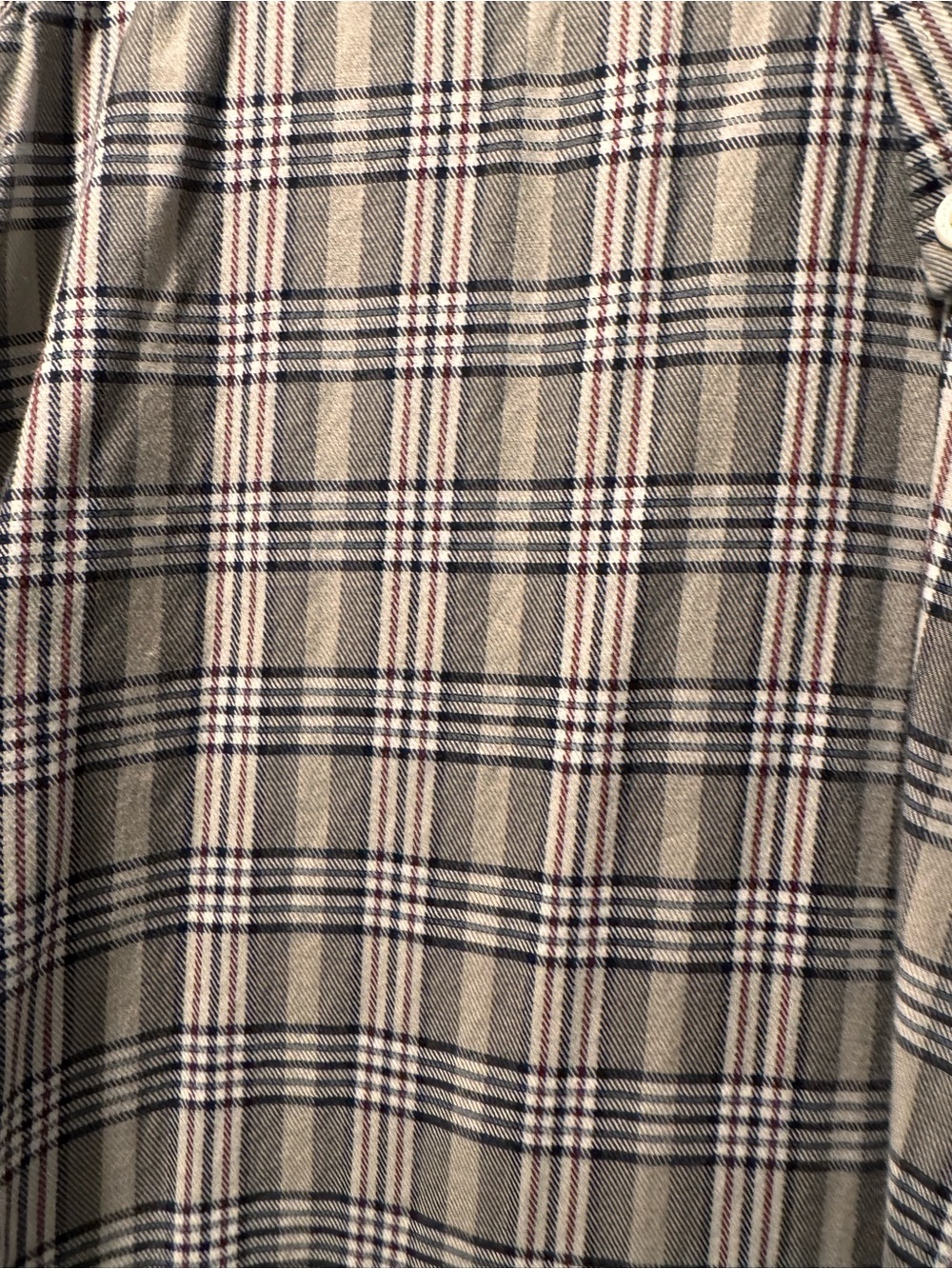 Nautica Men's Classic Button-Down Plaid Shirt - Picture 3 of 4